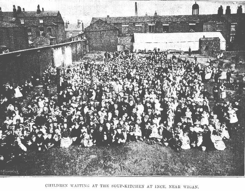 The Colliery Strikes-Disasters in the Lancashire District 1893