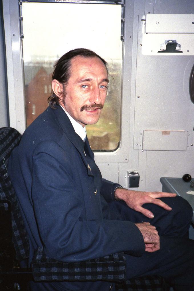 Wigan driver Bob Brown, 1985.