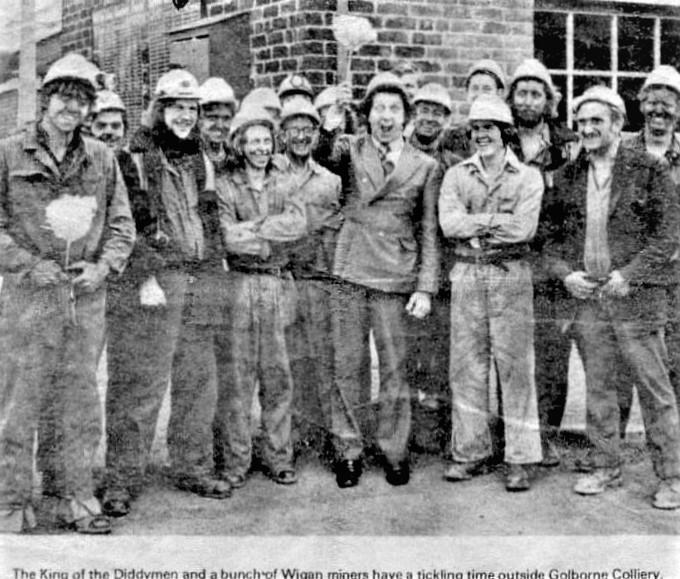 ken dodd at golborne colliery