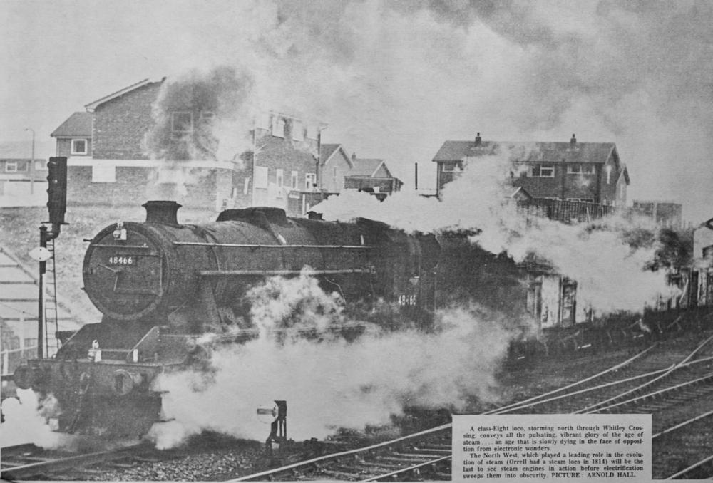 Steam at Whitley, 1967