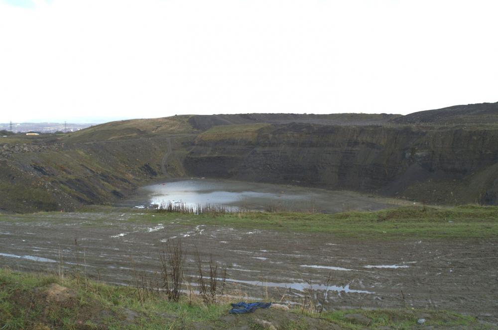Opencast site, December 2005 Opencast site, December 2005