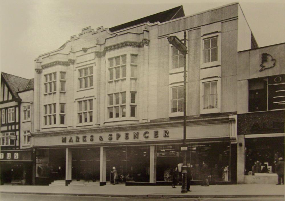 Shop in 1950's Shop in 1950's