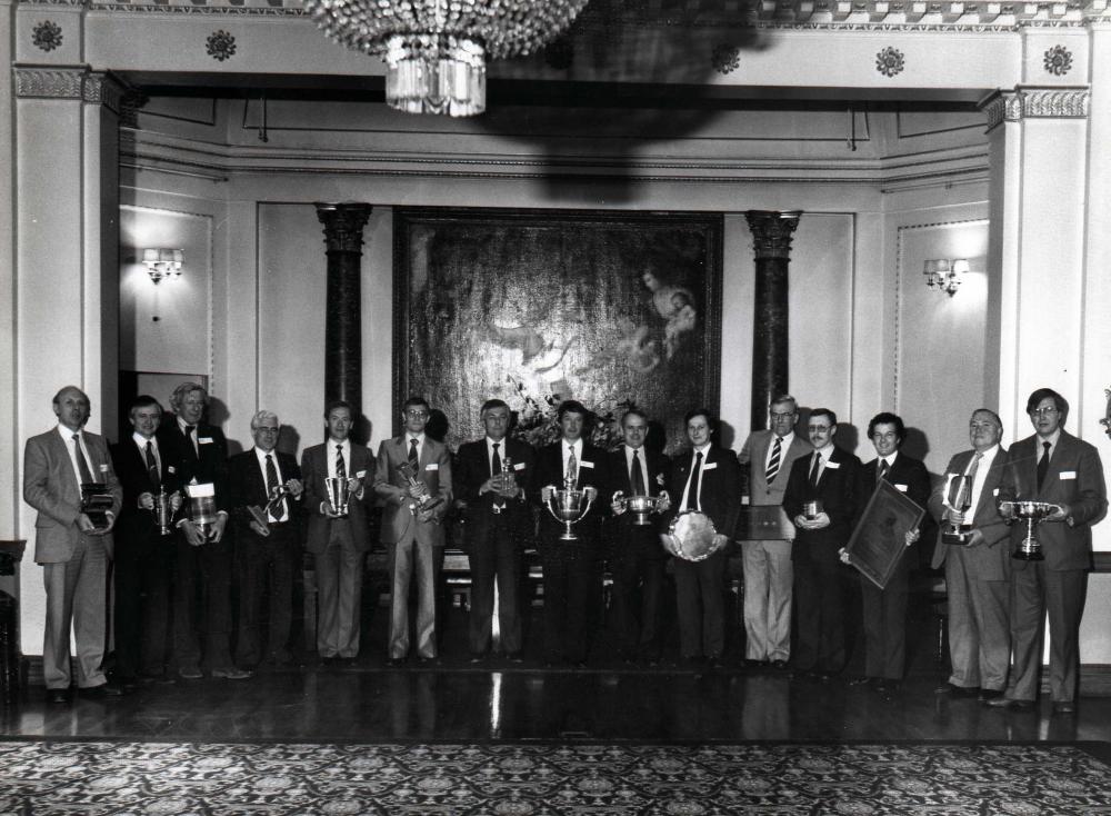 Wigan Observer Woods Street Goss Awards (London) 1983. Wigan Observer Woods Street Goss Awards (London) 1983.