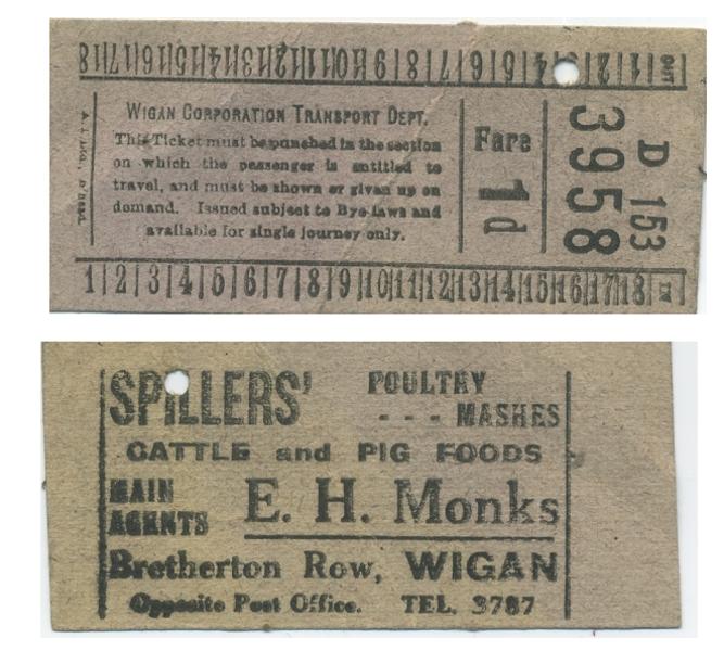 TRAM TICKET TRAM TICKET