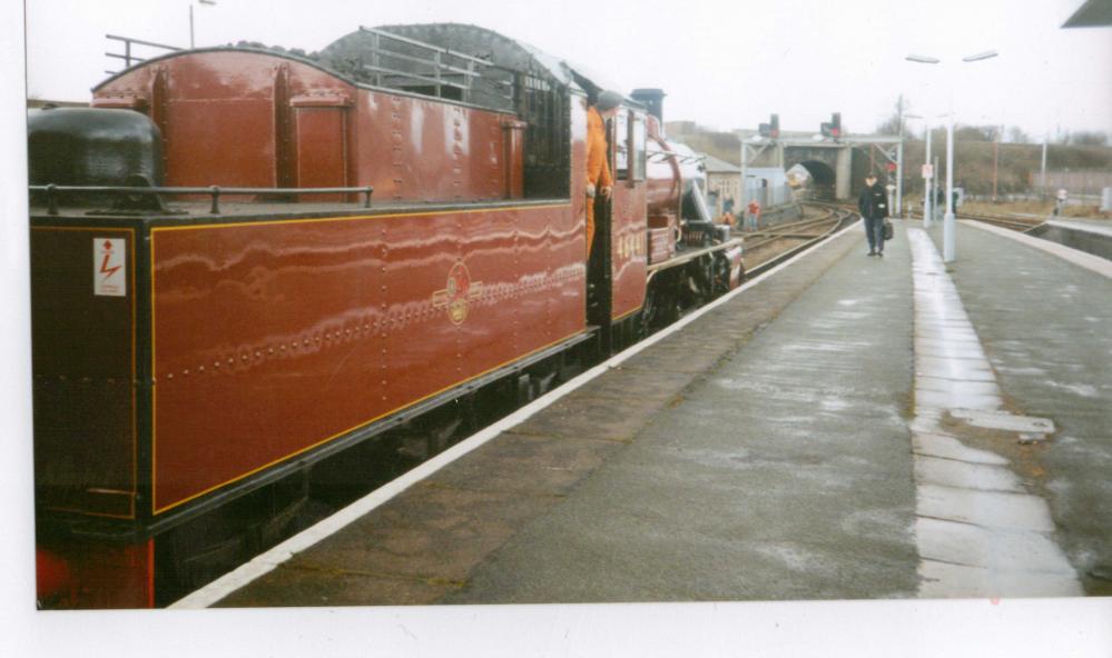 Ivatt 2MT 46441 Waiting At Wallgate Ivatt 2MT 46441 Waiting At Wallgate