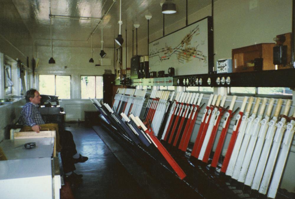 Wigan Wallgate Signal Box 1987