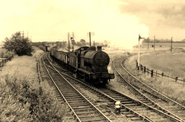 Coal wagons to the pit.