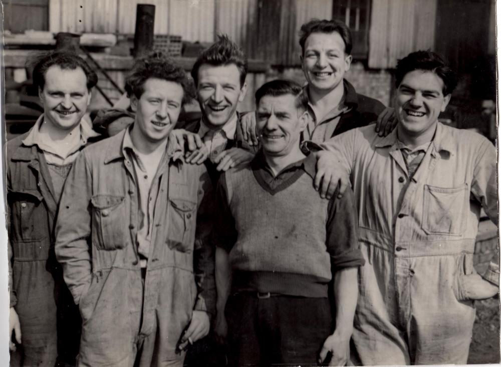 My dad and his work colleagues. My dad and his work colleagues.