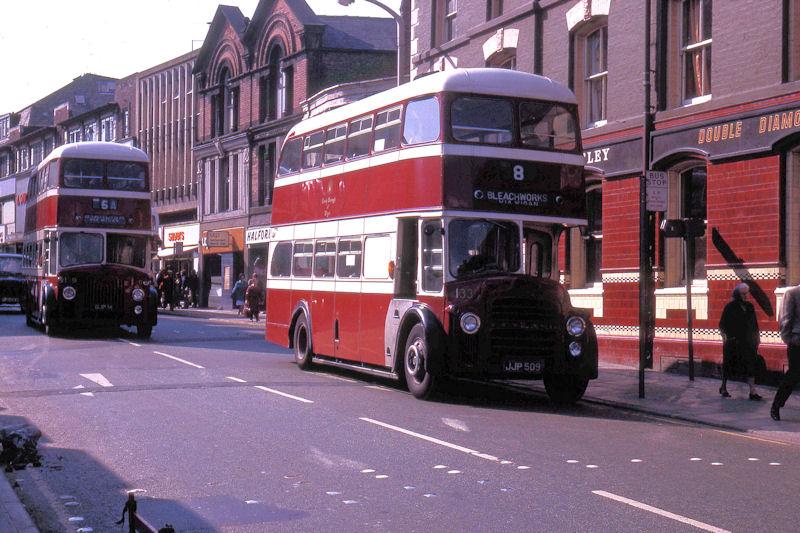 Buses in Market Street Buses in Market Street