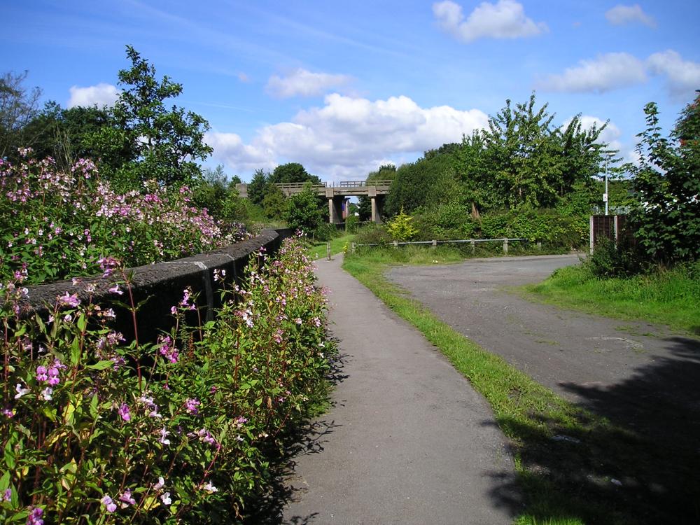 Prior to Flood alleviation works commencing-31-07-2007.