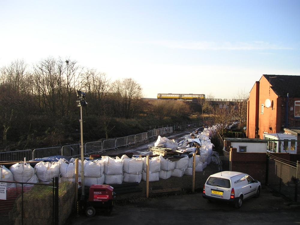 11-12-07-view from the offices.@Melverley Street. 11-12-07-view from the offices.@Melverley Street.