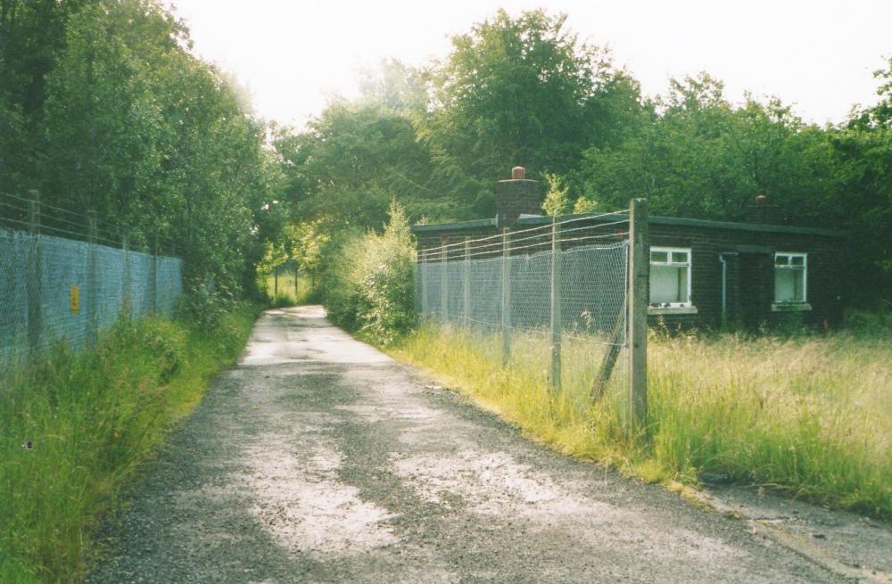Rear entrance in 1985 Rear entrance in 1985
