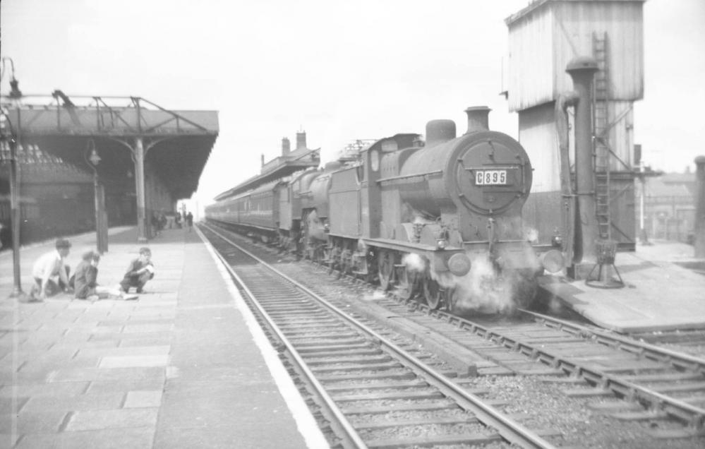 Train Spotters 1950's