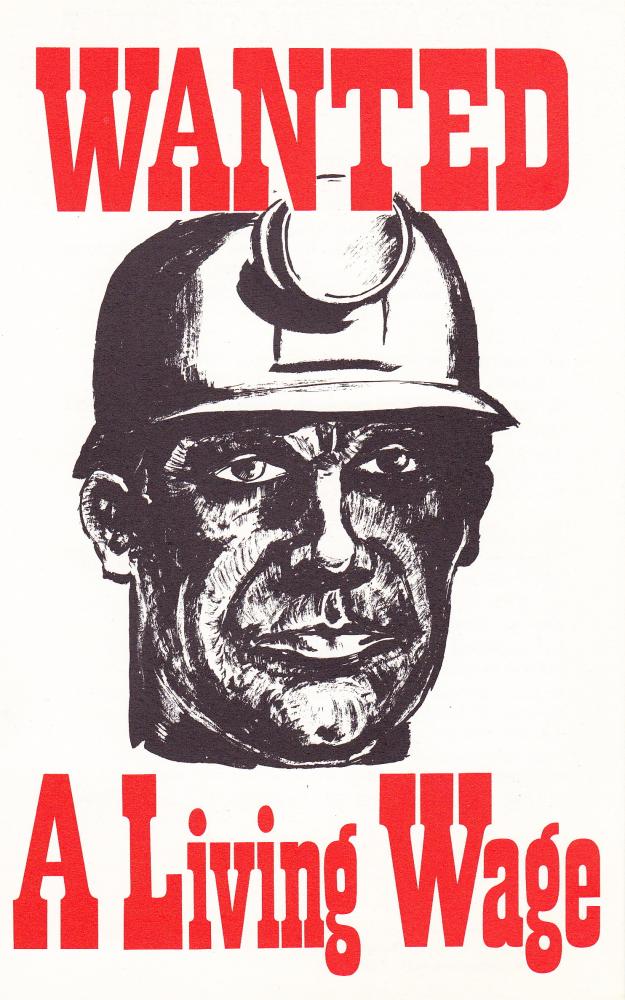 1971-72 Miners' Strike handbill