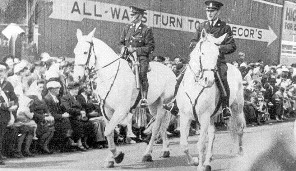 Wigan Borough Police - Whit Monday 1955 Wigan Borough Police - Whit Monday 1955
