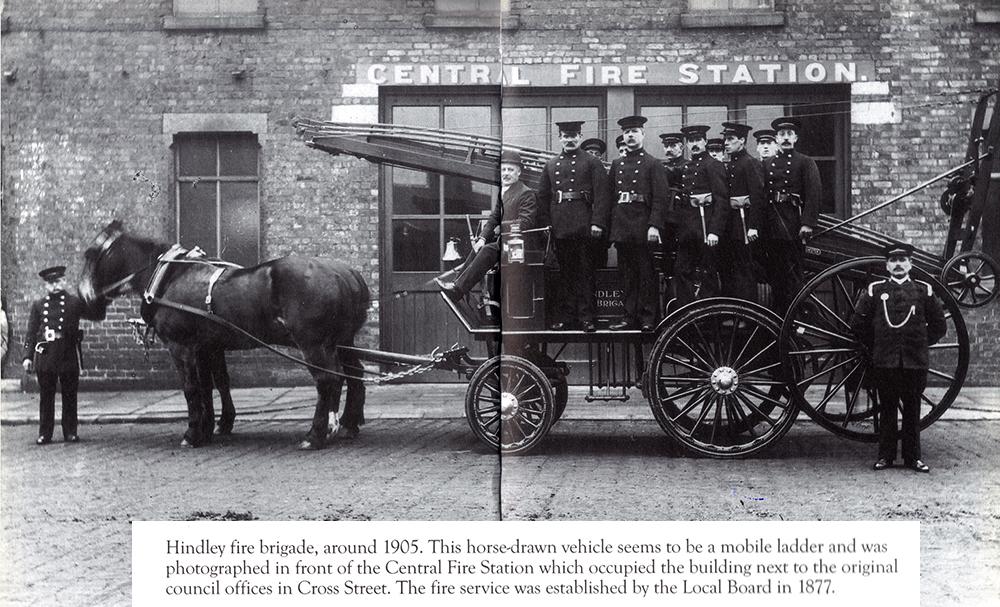 Hindley Fire Brigade - c.1905
