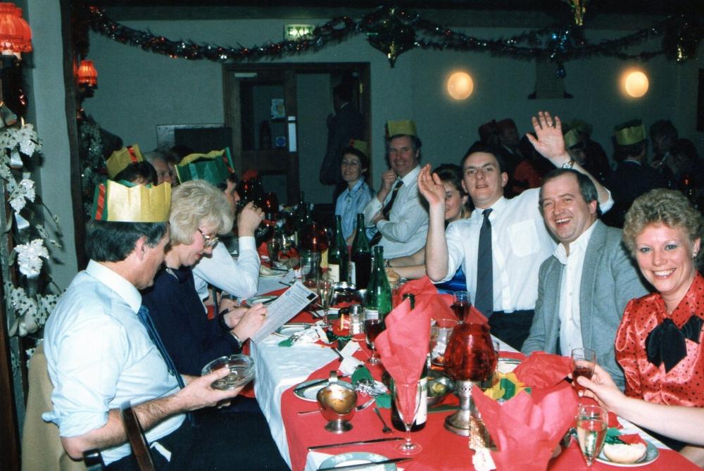 Wigan Division Police Xmas Party      Circa 1982?