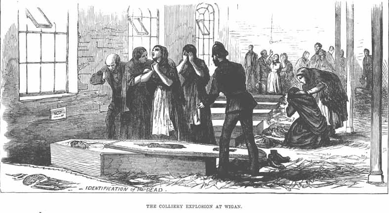The Colliery Explosion at Wigan 1877 The Colliery Explosion at Wigan 1877