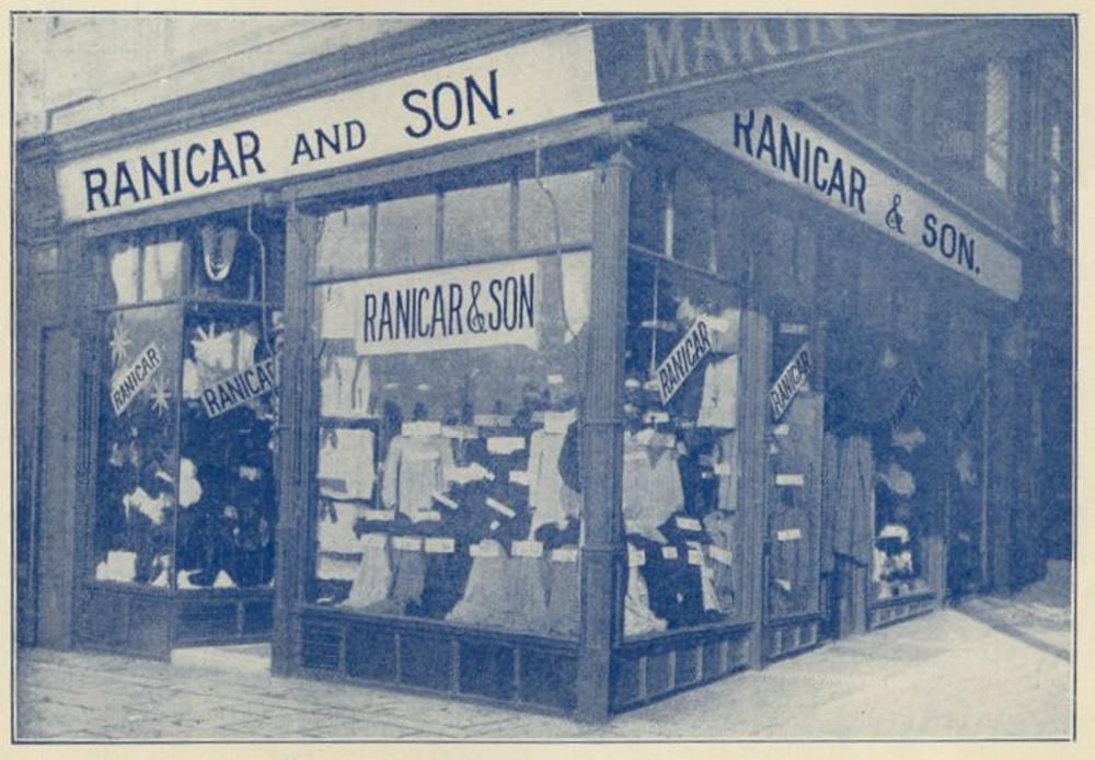 RANICARS CLOTHES SHOP 1908 RANICARS CLOTHES SHOP 1908