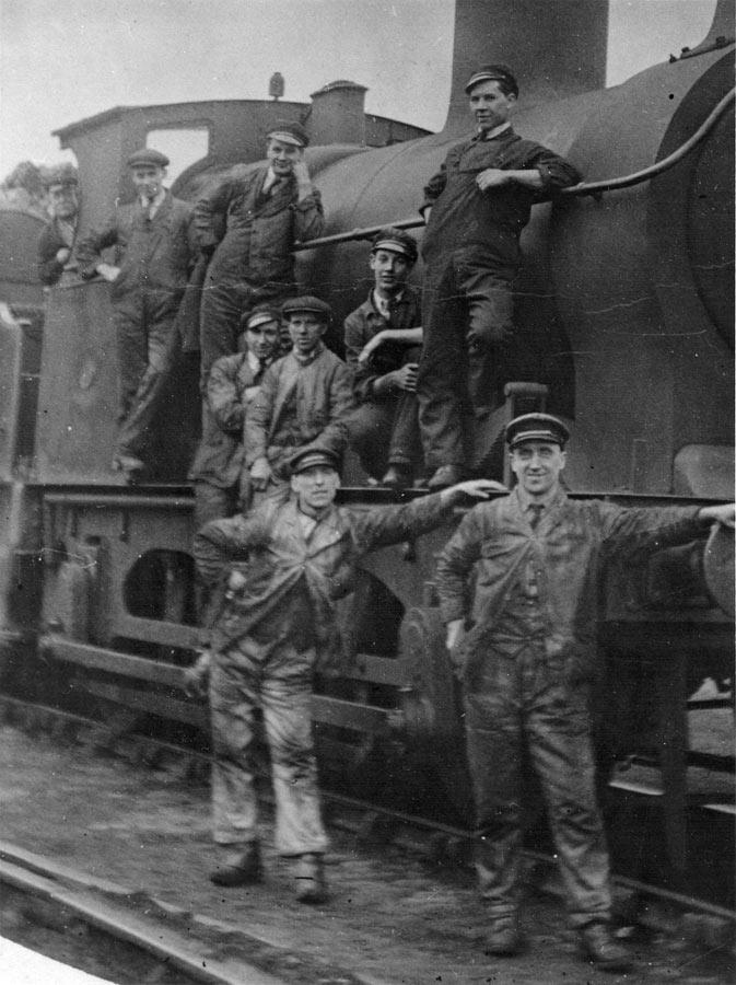 Lower Ince Shed circa late 1920s. Lower Ince Shed circa late 1920s.