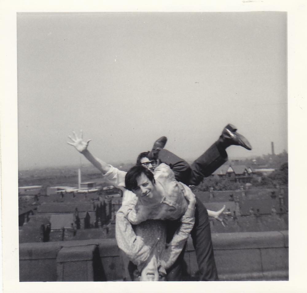 On top of Coops in 1970 On top of Coops in 1970