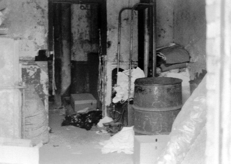 Inside Forshaws Rag & Bone Merchants, Princess Street, Wigan, c1984.