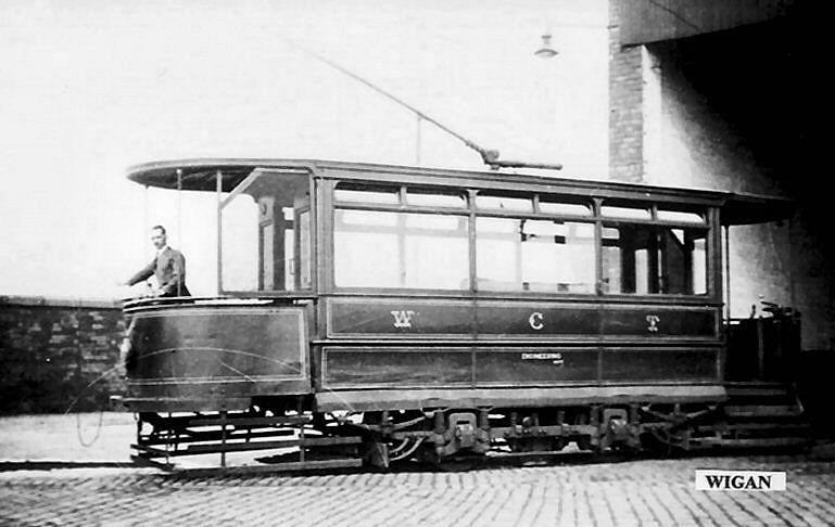 Wigan Corporation Tram. Wigan Corporation Tram.