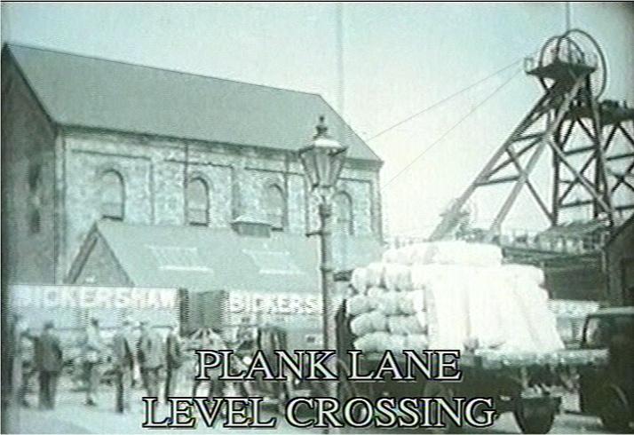 Plank Lane level crossing Plank Lane level crossing