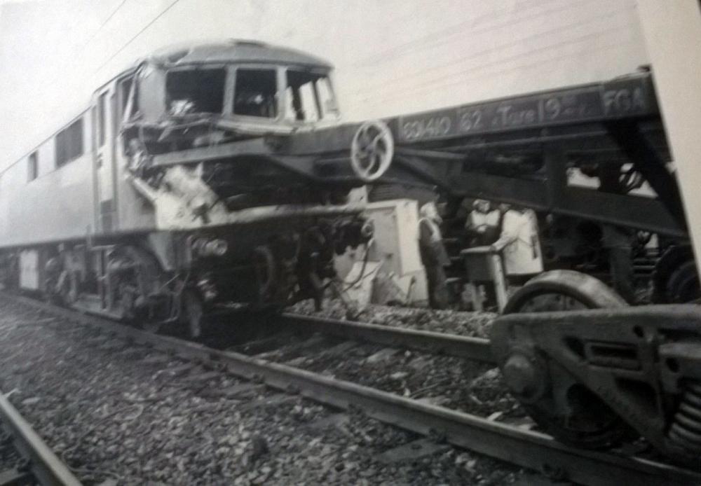 Railway Accident Wigan North Western 1984