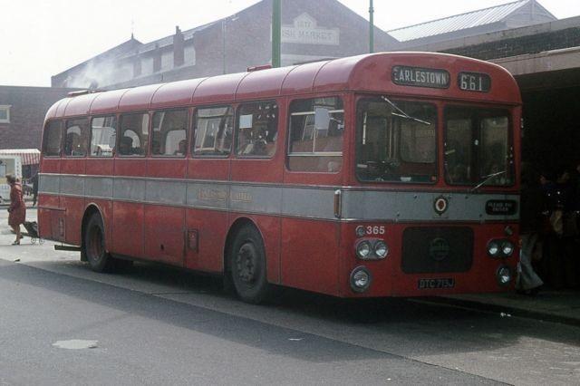 Single Decker LUT bus at Bus Station