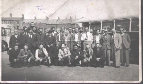 Wigan Corporation Works Dept. Outing, 1951.