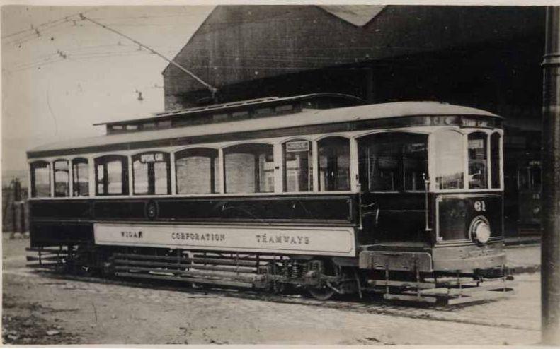 Wigan Corporation Tram. Wigan Corporation Tram.