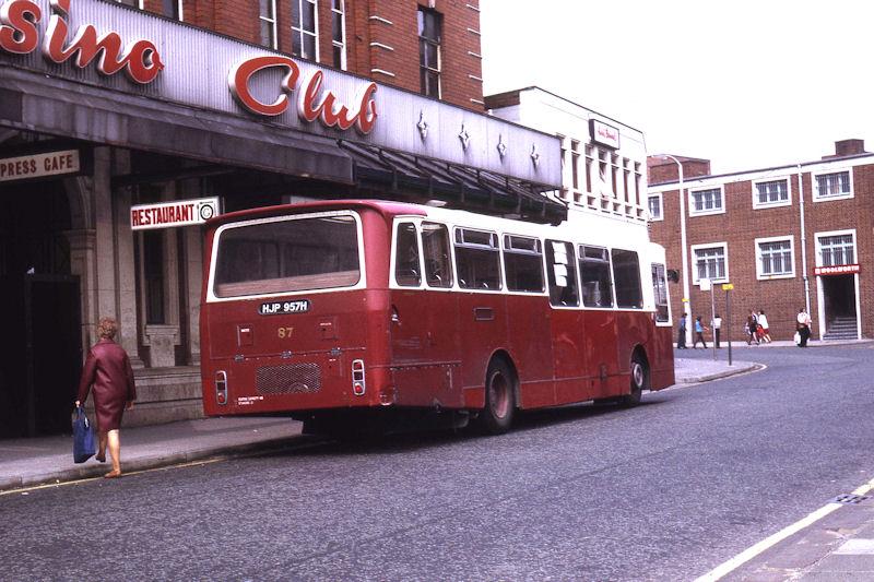 Leyland Panther bus near CASINO