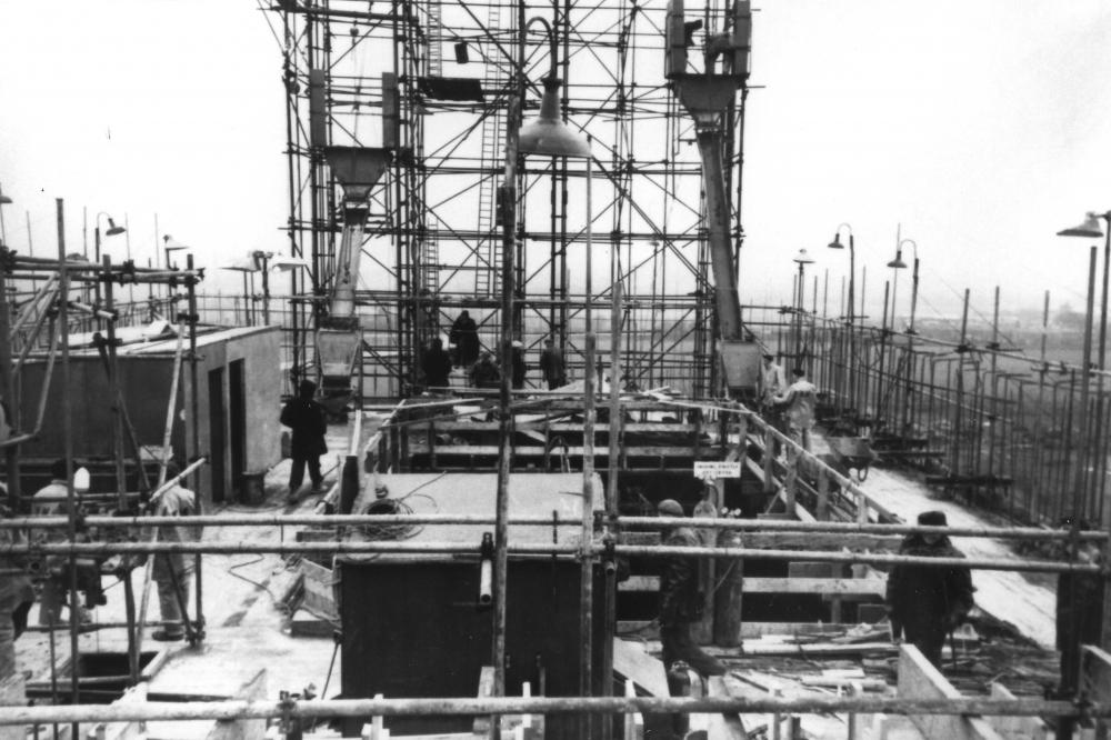 Top of the tower. Top of the tower.