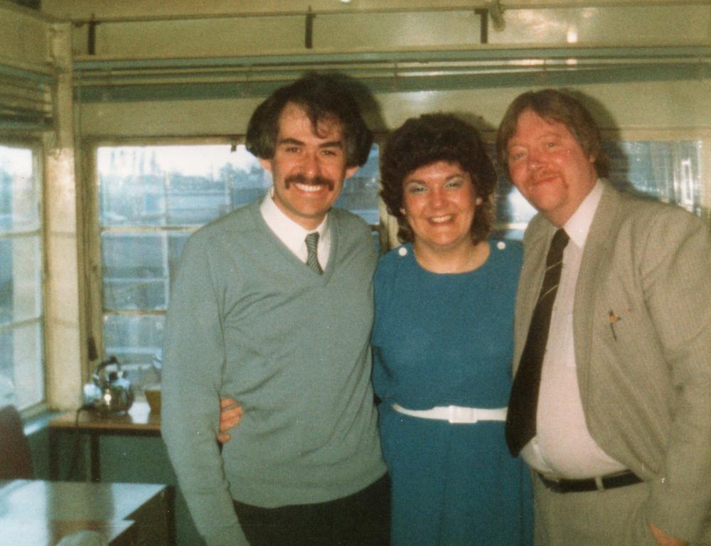 Office Staff Plessey Lamberhead 1984