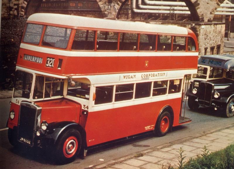 1940's WIGAN CORORATION BUS 1940's WIGAN CORORATION BUS