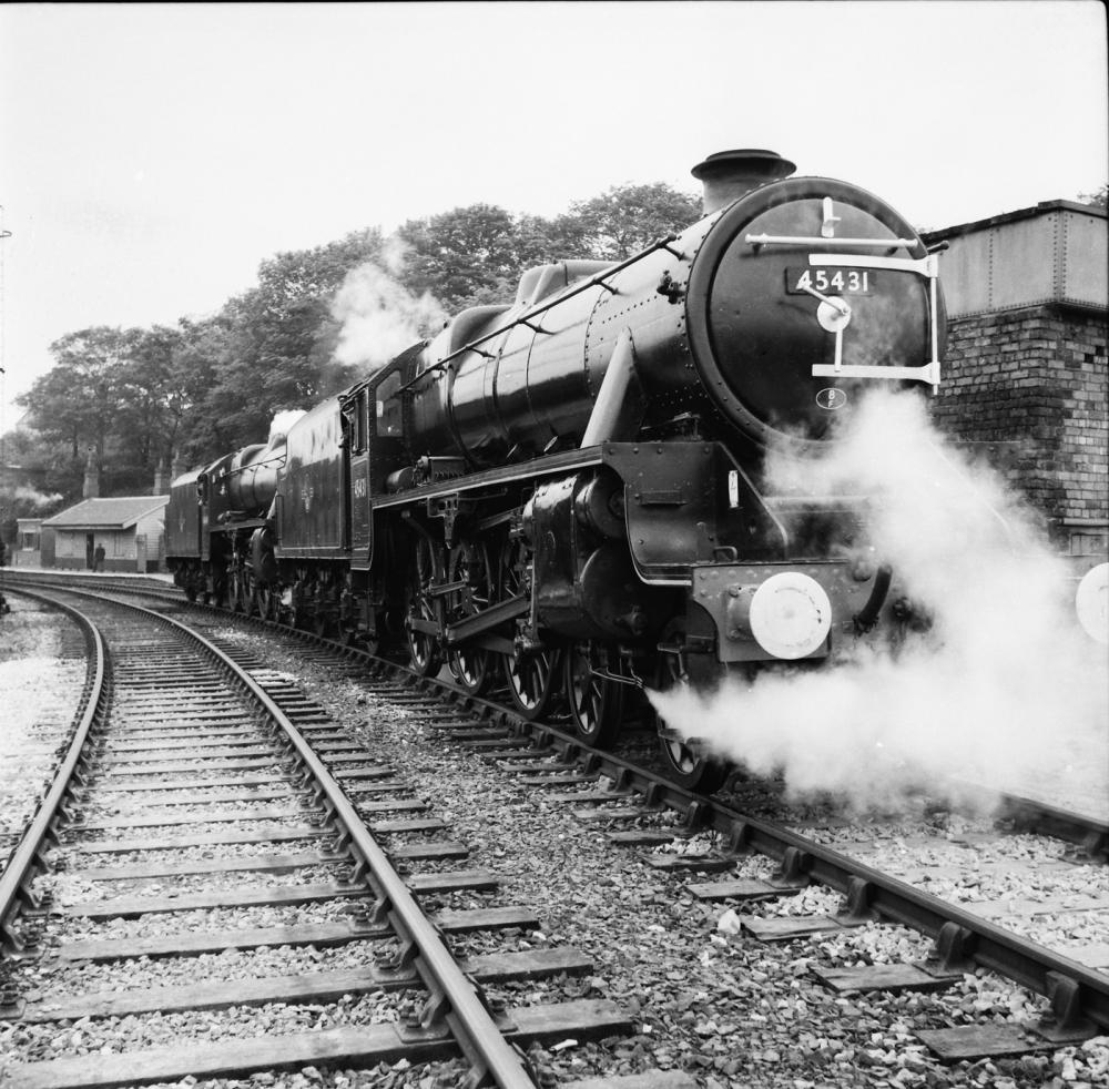 Springs Branch Locos at Lowton Junction 1961 Springs Branch Locos at Lowton Junction 1961