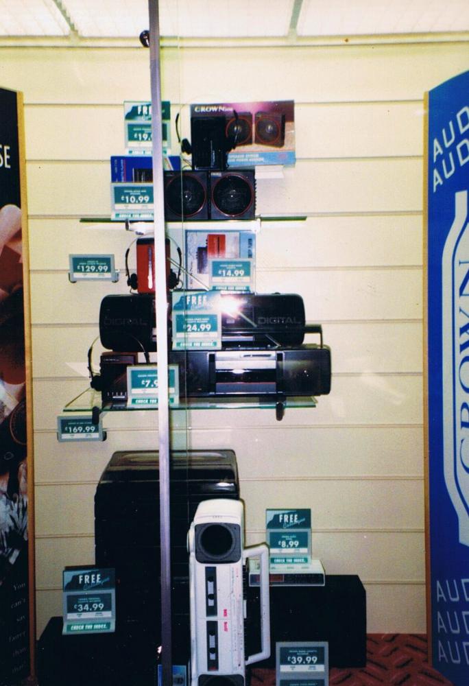 Index Wigan Audio display C.1992