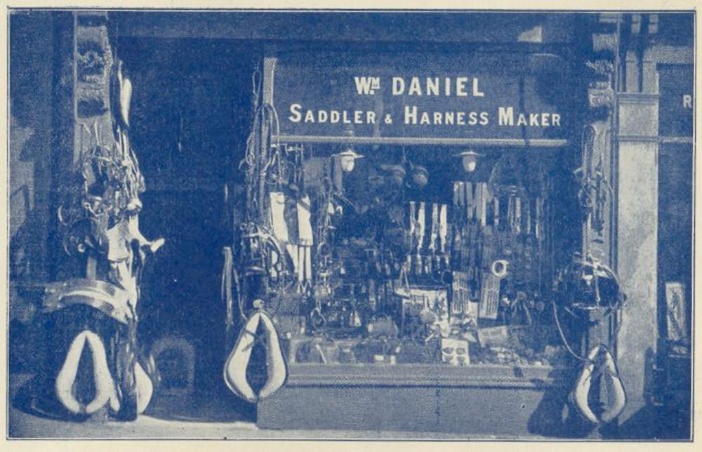 W.DANIEL SADDLER & HARNESS MANUFACTURER 1908 W.DANIEL SADDLER & HARNESS MANUFACTURER 1908