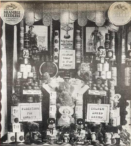 Latimer's Grocers, Market Street, Wigan. Latimer's Grocers, Market Street, Wigan.
