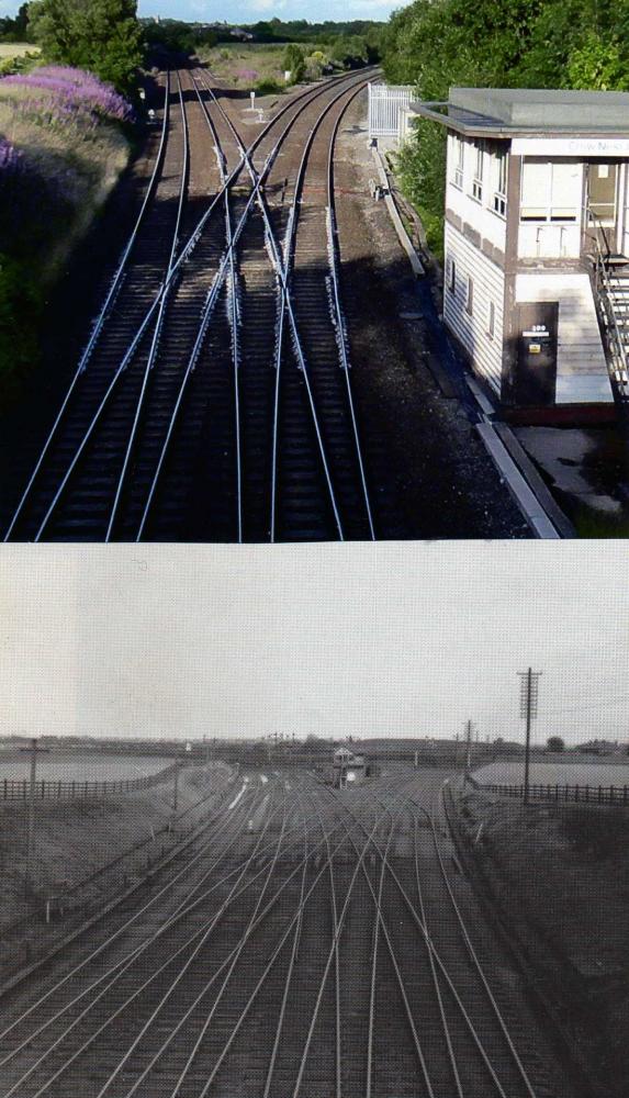 Crow Nest Junction Now and Then. Crow Nest Junction Now and Then.