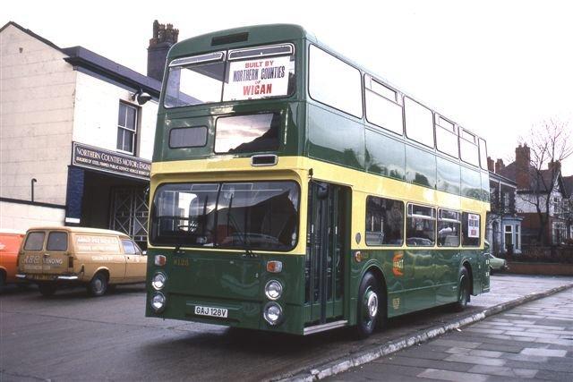 Chester City Leyland Fleetline-Northern Counties 4x6" Bus Picture