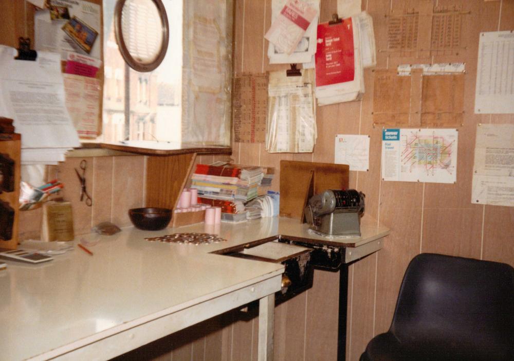 Pemberton Railway Station Ticket Office 1985 Pemberton Railway Station Ticket Office 1985
