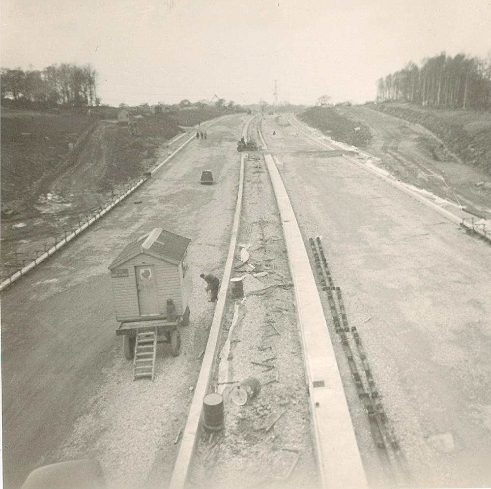 26-04-1964.M6 construction by Sir Alfred McApine & Son Ltd.