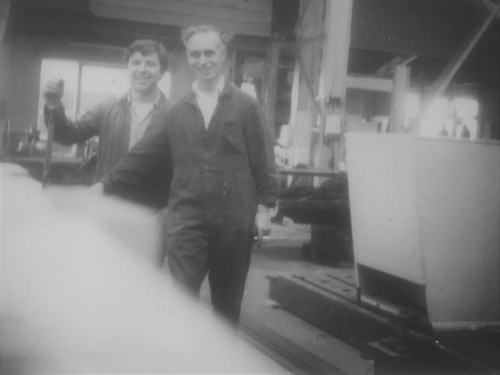 Jack Staveley and Terry Hilton Jack Staveley and Terry Hilton