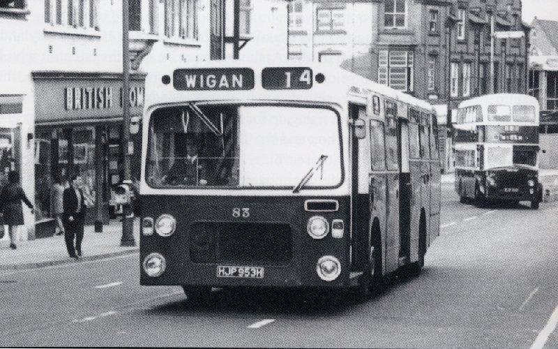 Wigan Panther in Standishgate Wigan Panther in Standishgate