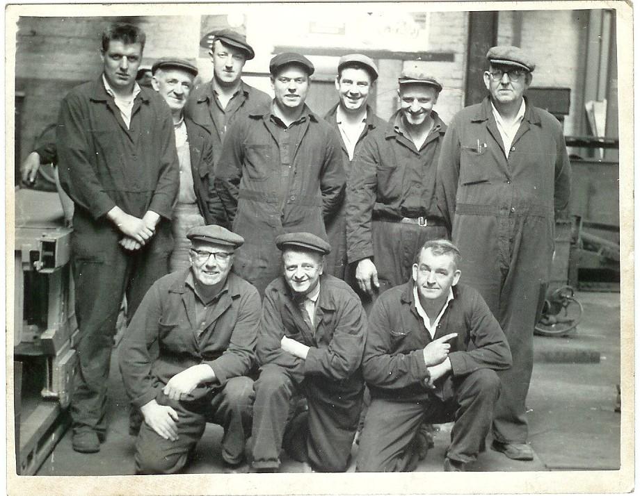 Blacksmiths shop, Bickershaw Colliery.