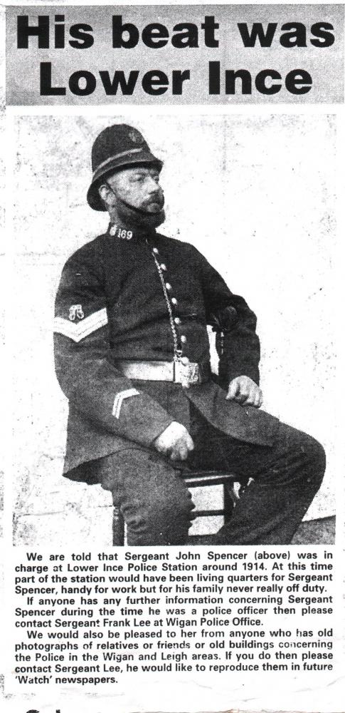 Sgt John Spencer of Spring View Sgt John Spencer of Spring View