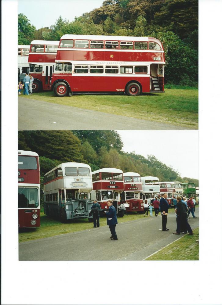 Preserved Buses At Haigh Hall 1 Preserved Buses At Haigh Hall 1
