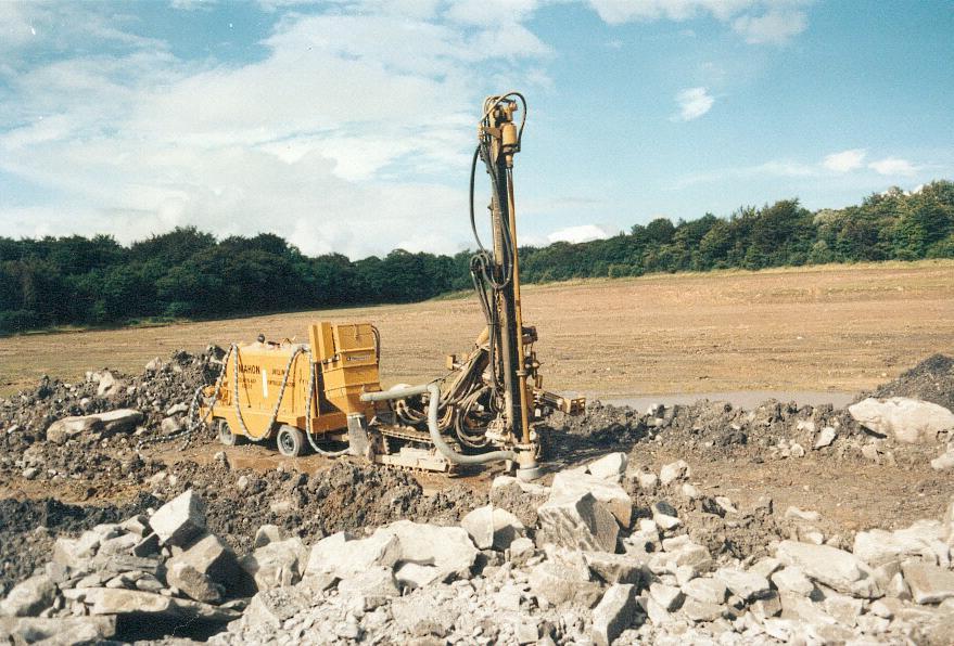 Open cast mining of the Alexandra site in 1985